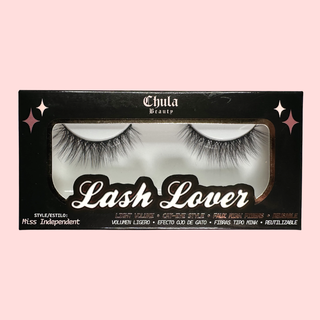 Miss Independent | Lash Lover Lashes (Short Wispy Flared, Perfect for Glasses Wearers)