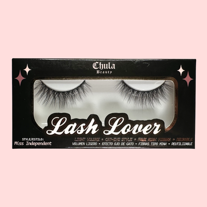 Miss Independent | Lash Lover Lashes (Short Wispy Flared, Perfect for Glasses Wearers)