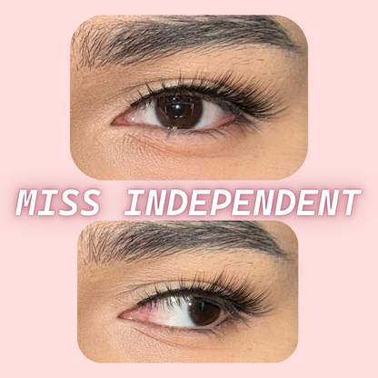 Miss Independent | Lash Lover Lashes (Short Wispy Flared, Perfect for Glasses Wearers)