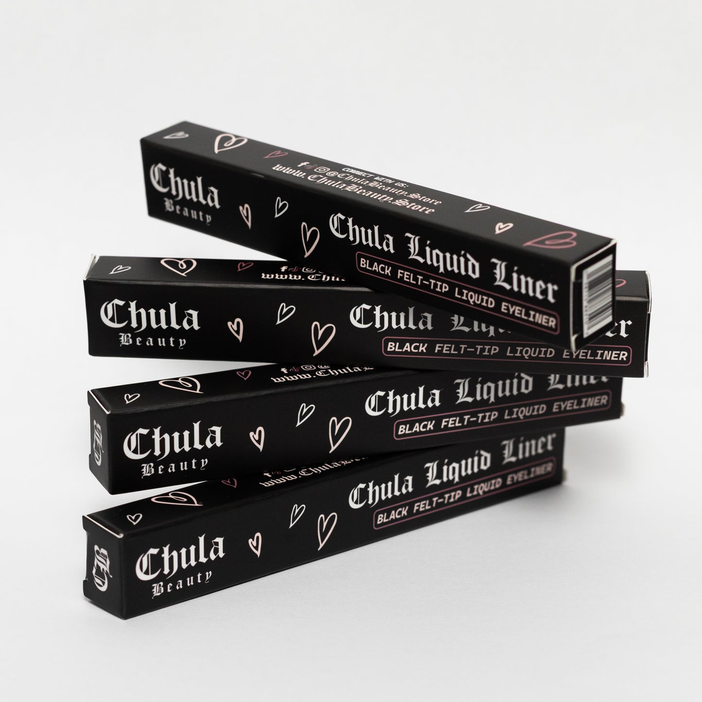 Chula Liquid Liners - Waterproof & Sweatproof Felt-Tip Liquid Eyeliners