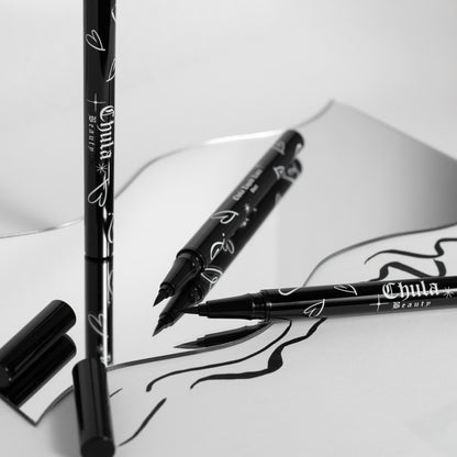 Chula Liquid Liners - Waterproof & Sweatproof Felt-Tip Liquid Eyeliners