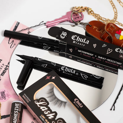 Chula Liquid Liners - Waterproof & Sweatproof Felt-Tip Liquid Eyeliners