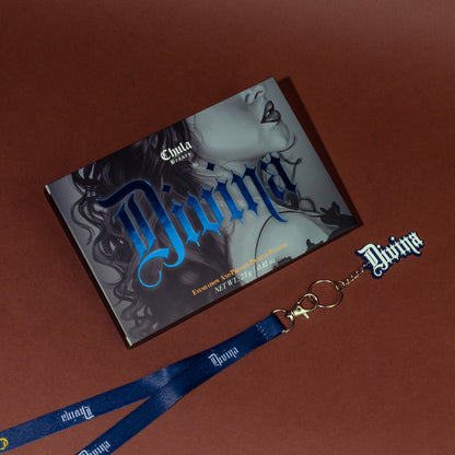 Divina -  Navy Blue Lanyard