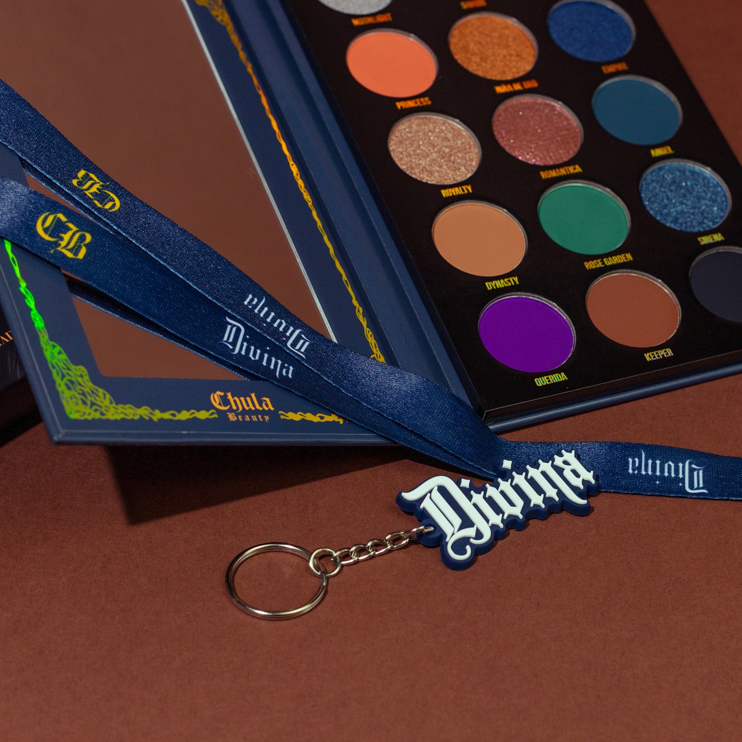 Divina -  Navy Blue Lanyard