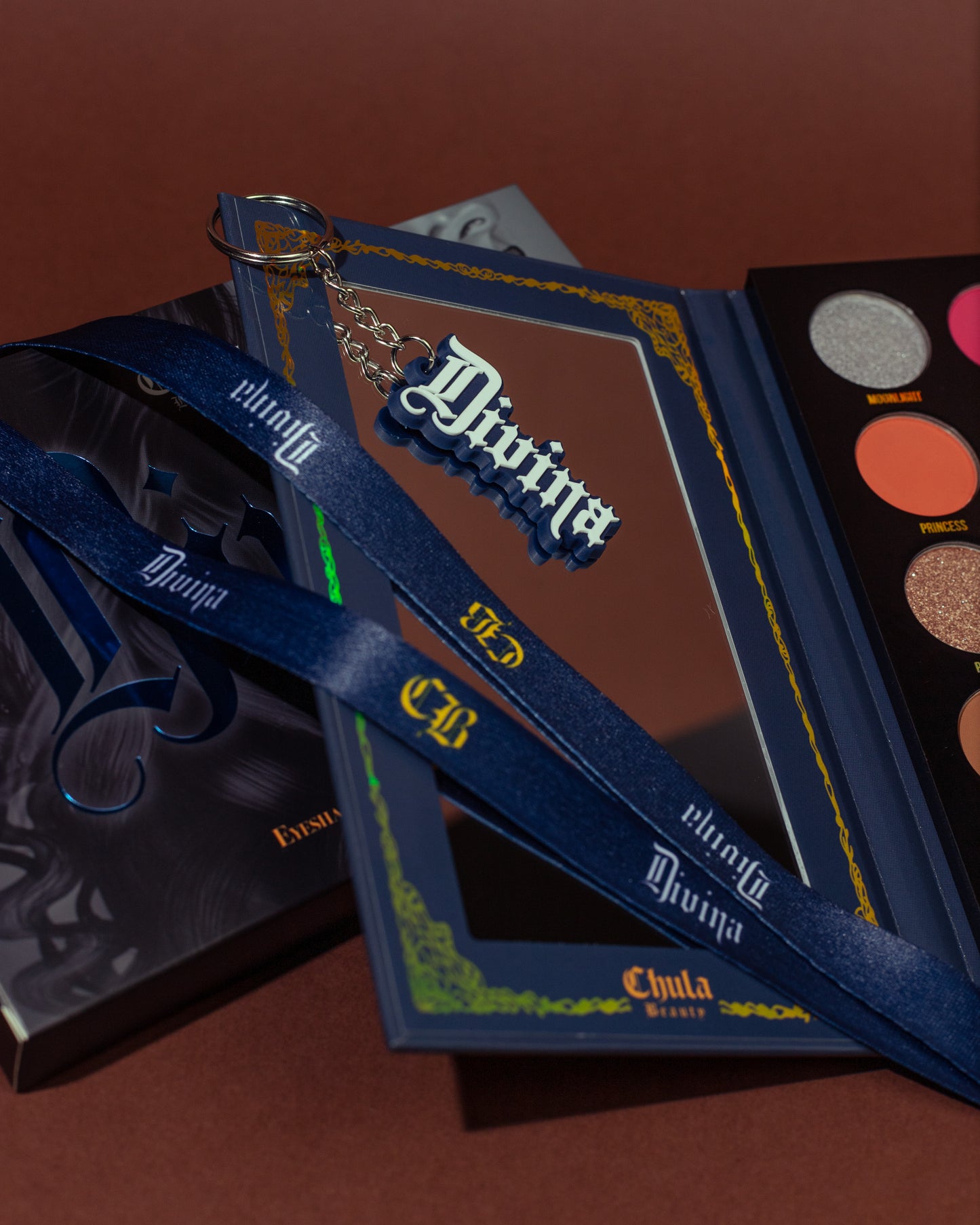 Divina -  Navy Blue Lanyard