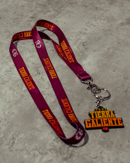 PURO TIERRA CALIENTE -  Maroon Lanyard